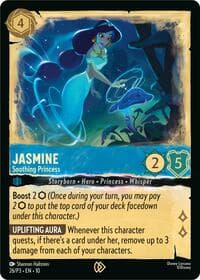 Jasmine - Soothing Princess - Disney Lorcana Promo Cards - Disney Lorcana card