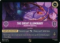 The Great Illuminary - Abandoned Laboratory - Disney Lorcana Promo Cards - Disney Lorcana card