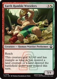 Earth Rumble Wrestlers - Avatar: The Last Airbender - Magic: The Gathering card