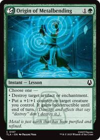 Origin of Metalbending - Avatar: The Last Airbender - Magic: The Gathering card
