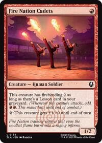 Fire Nation Cadets - Avatar: The Last Airbender - Magic: The Gathering card