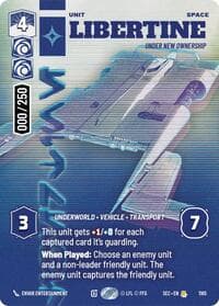 Libertine - Under New Ownership (Serialized) - Secrets of Power - Star Wars: Unlimited card