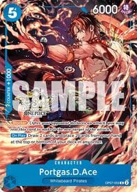 Portgas.D.Ace - OP07-053 (3rd Anniversary Tournament 3 Brothers Pack) - Carrying On His Will: 3rd Anniversary Tournament Cards - One Piece Card Game card