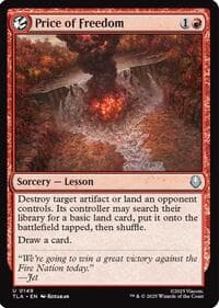 Price of Freedom - Avatar: The Last Airbender - Magic: The Gathering card