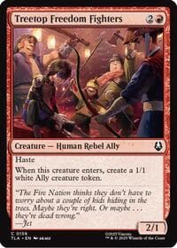 Treetop Freedom Fighters - Avatar: The Last Airbender - Magic: The Gathering card