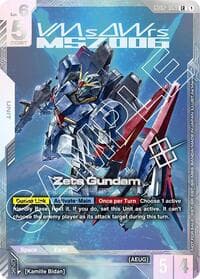 Zeta Gundam (Newtype Challenge 2025 Mission 2) - Gundam Promotional Cards - Gundam Card Game card