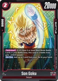 Son Goku - FB08-006 - Saiyan's Pride - Dragon Ball Super: Fusion World card