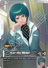 Kamille Bidan (Newtype Challenge 2025 Mission 2) - Gundam Promotional Cards - Gundam Card Game card