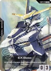EX Base (EXBP-011) (Mobile Suit Gundam: Iron-Blooded Orphans) - Promotional EX Base Tokens - Gundam Card Game card