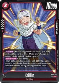 Krillin - FB08-002 - Saiyan's Pride - Dragon Ball Super: Fusion World card