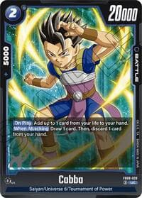 Cabba - FB08-028 - Saiyan's Pride - Dragon Ball Super: Fusion World card