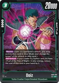 Daiz - Saiyan's Pride - Dragon Ball Super: Fusion World card
