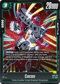 Cacao - Saiyan's Pride - Dragon Ball Super: Fusion World card