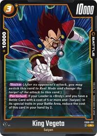 King Vegeta - Saiyan's Pride - Dragon Ball Super: Fusion World card