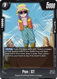 Pan : GT - FB08-114 - Saiyan's Pride - Dragon Ball Super: Fusion World card