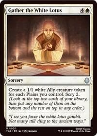 Gather the White Lotus - Avatar: The Last Airbender - Magic: The Gathering card