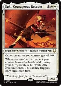 Suki, Courageous Rescuer - Avatar: The Last Airbender - Magic: The Gathering card