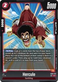 Hercule - Saiyan's Pride - Dragon Ball Super: Fusion World card
