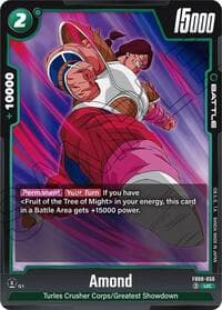 Amond - Saiyan's Pride - Dragon Ball Super: Fusion World card