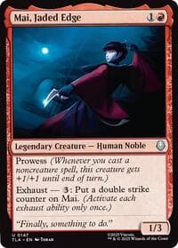Mai, Jaded Edge - Avatar: The Last Airbender - Magic: The Gathering card
