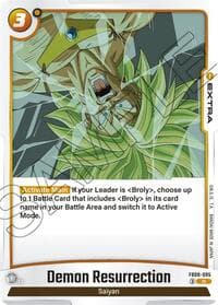 Demon Resurrection - Saiyan's Pride - Dragon Ball Super: Fusion World card