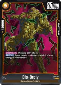 Bio-Broly - Saiyan's Pride - Dragon Ball Super: Fusion World card