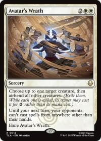 Avatar's Wrath - Avatar: The Last Airbender - Magic: The Gathering card