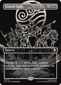 United Front (Borderless) - Avatar: The Last Airbender - Magic: The Gathering card