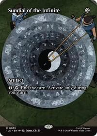 Sundial of the Infinite (Borderless) - Avatar: The Last Airbender: Eternal-Legal - Magic: The Gathering card