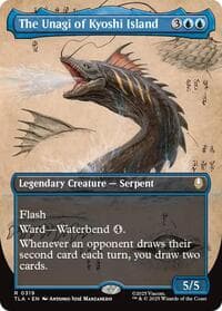 The Unagi of Kyoshi Island (Borderless) - Avatar: The Last Airbender - Magic: The Gathering card