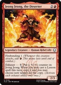 Jeong Jeong, the Deserter - Avatar: The Last Airbender - Magic: The Gathering card