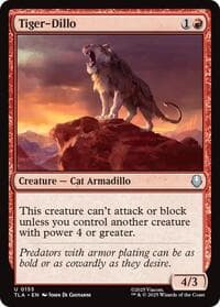 Tiger-Dillo - Avatar: The Last Airbender - Magic: The Gathering card