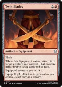 Twin Blades - Avatar: The Last Airbender - Magic: The Gathering card
