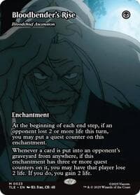 Bloodbender's Rise - Bloodchief Ascension (Borderless) - Avatar: The Last Airbender: Eternal-Legal - Magic: The Gathering card