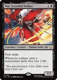 Mai, Scornful Striker - Avatar: The Last Airbender - Magic: The Gathering card