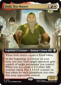 Iroh, Tea Master (Extended Art) - Avatar: The Last Airbender - Magic: The Gathering card