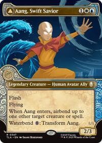 Aang, Swift Savior (Showcase) - Avatar: The Last Airbender - Magic: The Gathering card