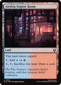 Airship Engine Room - Avatar: The Last Airbender - Magic: The Gathering card