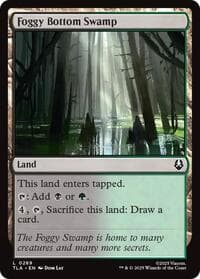 Foggy Bottom Swamp - Avatar: The Last Airbender - Magic: The Gathering card