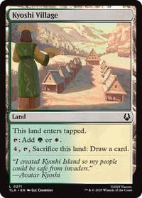 Kyoshi Village - Avatar: The Last Airbender - Magic: The Gathering card