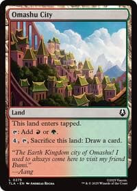 Omashu City - Avatar: The Last Airbender - Magic: The Gathering card
