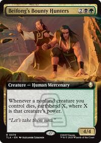 Beifong's Bounty Hunters (Extended Art) - Avatar: The Last Airbender - Magic: The Gathering card