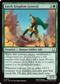 Earth Kingdom General - Avatar: The Last Airbender - Magic: The Gathering card