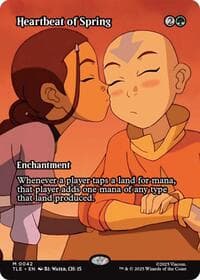 Heartbeat of Spring (Borderless) - Avatar: The Last Airbender: Eternal-Legal - Magic: The Gathering card