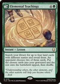 Elemental Teachings - Avatar: The Last Airbender - Magic: The Gathering card