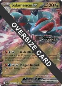Salamence ex - Jumbo Cards - Pokemon card