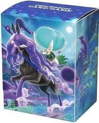 Pokemon Center Exclusive: Calyrex & Spectrier Jet-Black Spirit Deck Box - Pokemon International Deck Boxes - Deck Boxes card