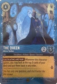 The Queen - Mirror Seeker - Disney Lorcana Promo Cards - Disney Lorcana card
