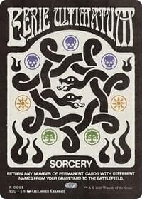 Eerie Ultimatum - Secret Lair Countdown Kit - Magic: The Gathering card
