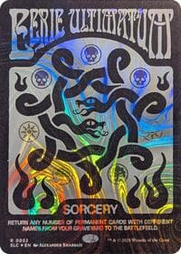Eerie Ultimatum (Halo Foil) - Secret Lair Countdown Kit - Magic: The Gathering card